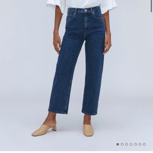 Everlane Way High Jean in Vintage indigo, Sz 25